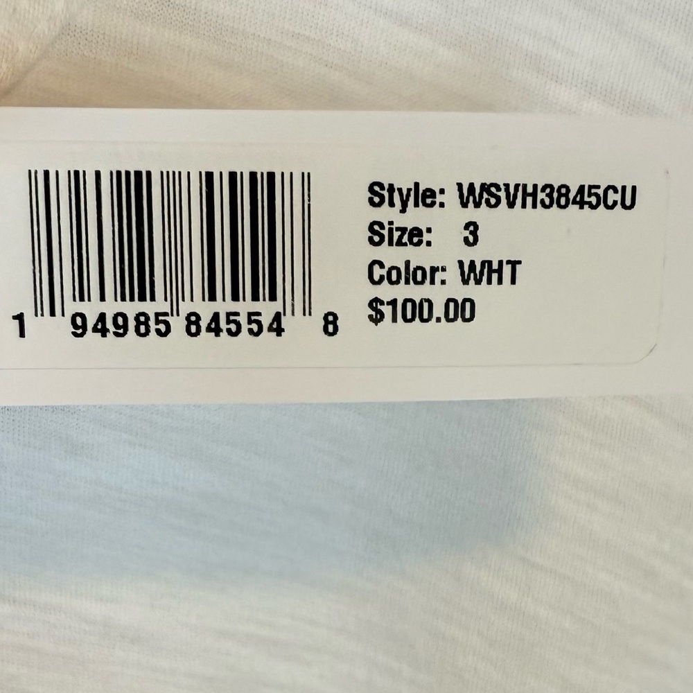 James Perse Classic White Cotton Blend Slub Tee T-Shirt NWT - Picture 7 of 10